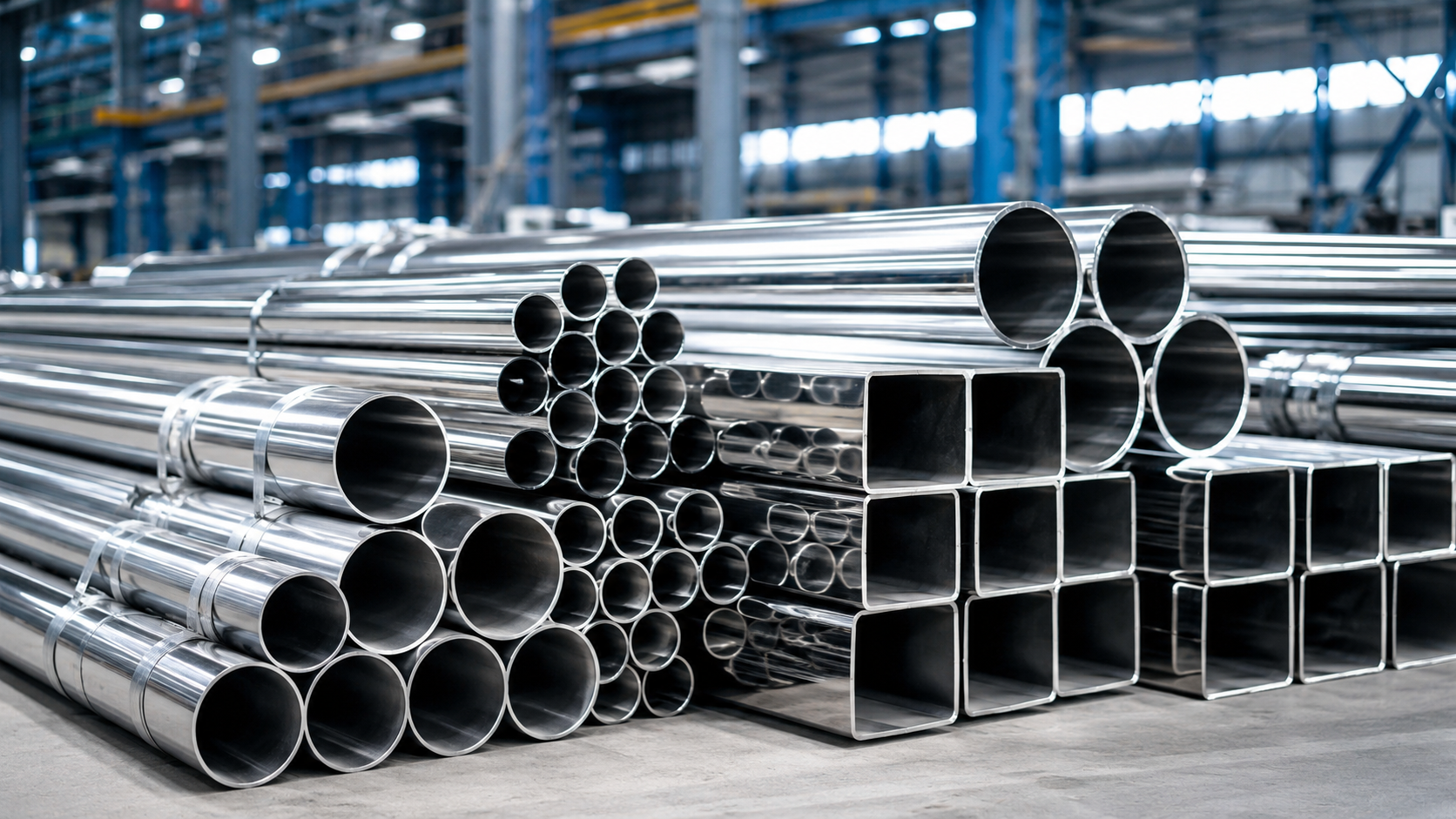 Stainless steel pipes